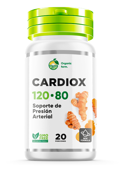 CardioX 120-80 — suplemento cardiovascular natural